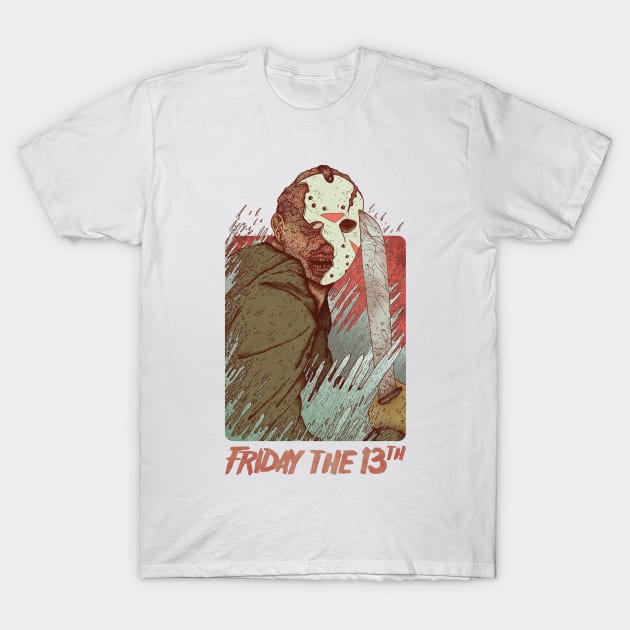 Friday the 13th T-Shirt by anasoranasser